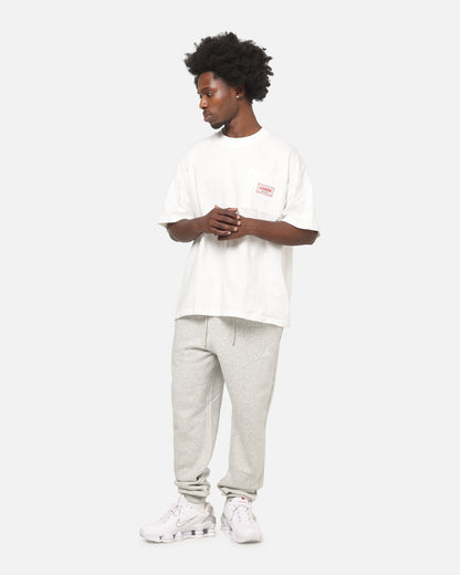 Jordan Brooklyn Fleece Pants Grey Heather/White