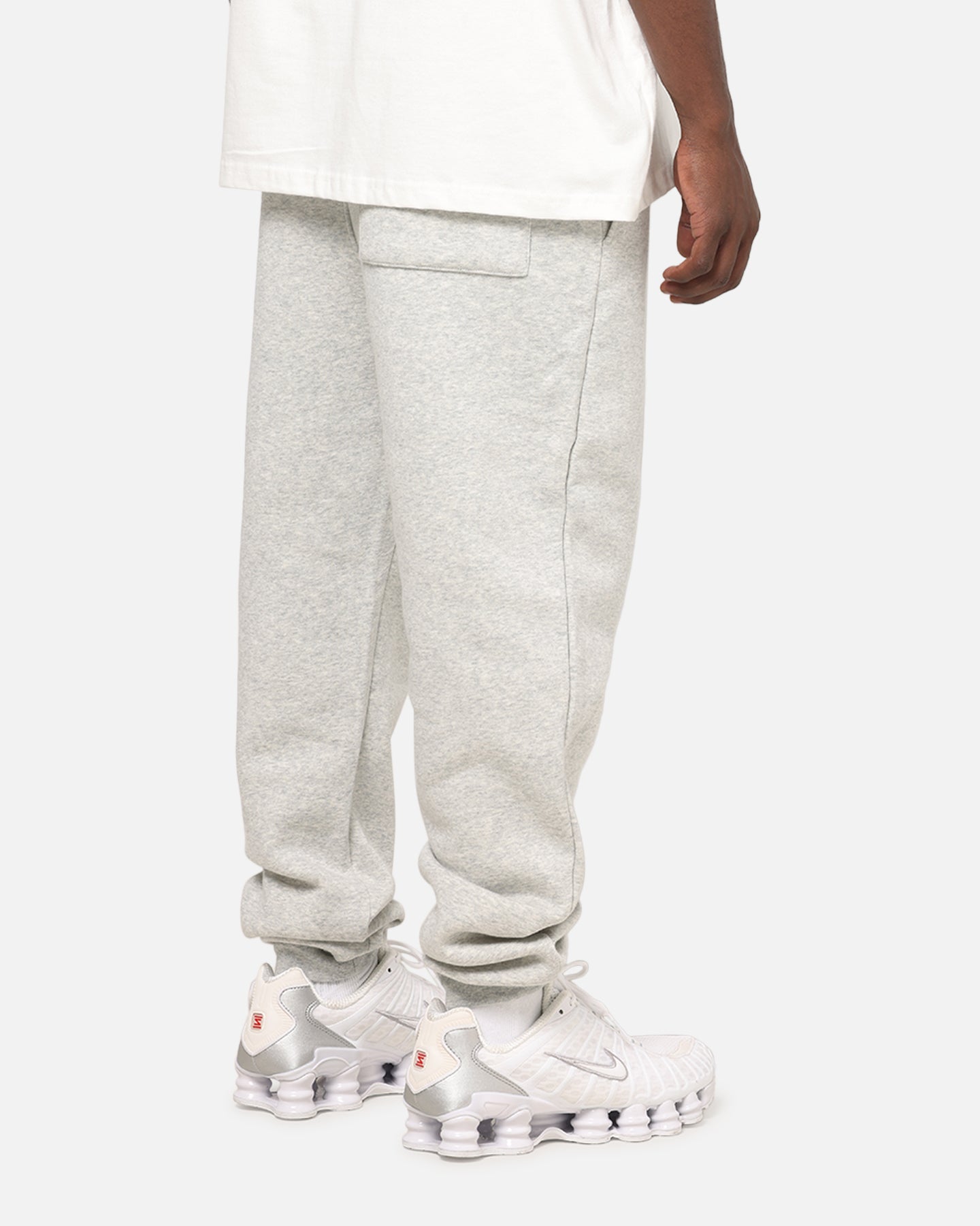 Jordan Brooklyn Fleece Pants Grey Heather/White