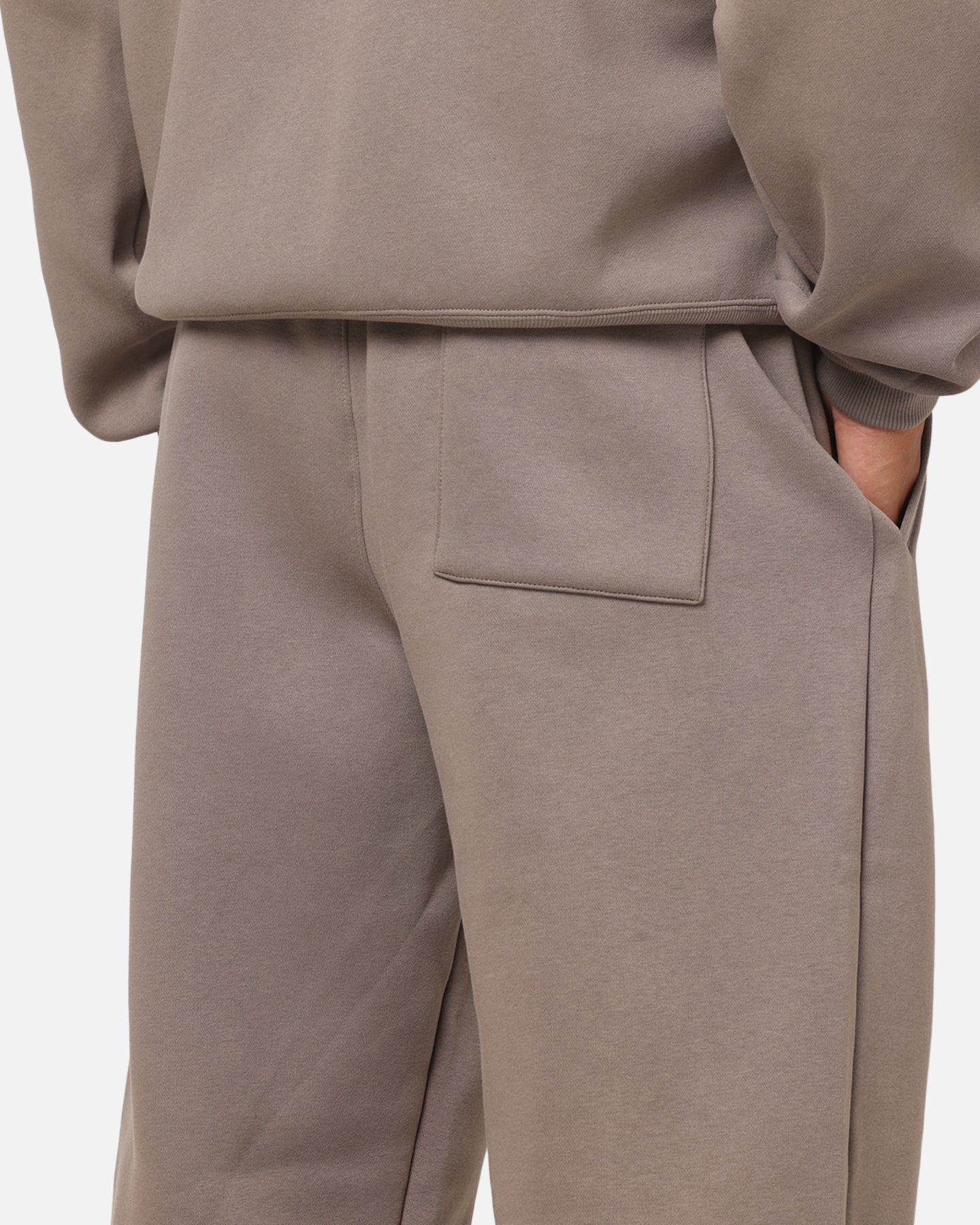 Jordan Jumpman Brooklyn Fleece Oversized Open-Hem Pants Olive Grey/Black