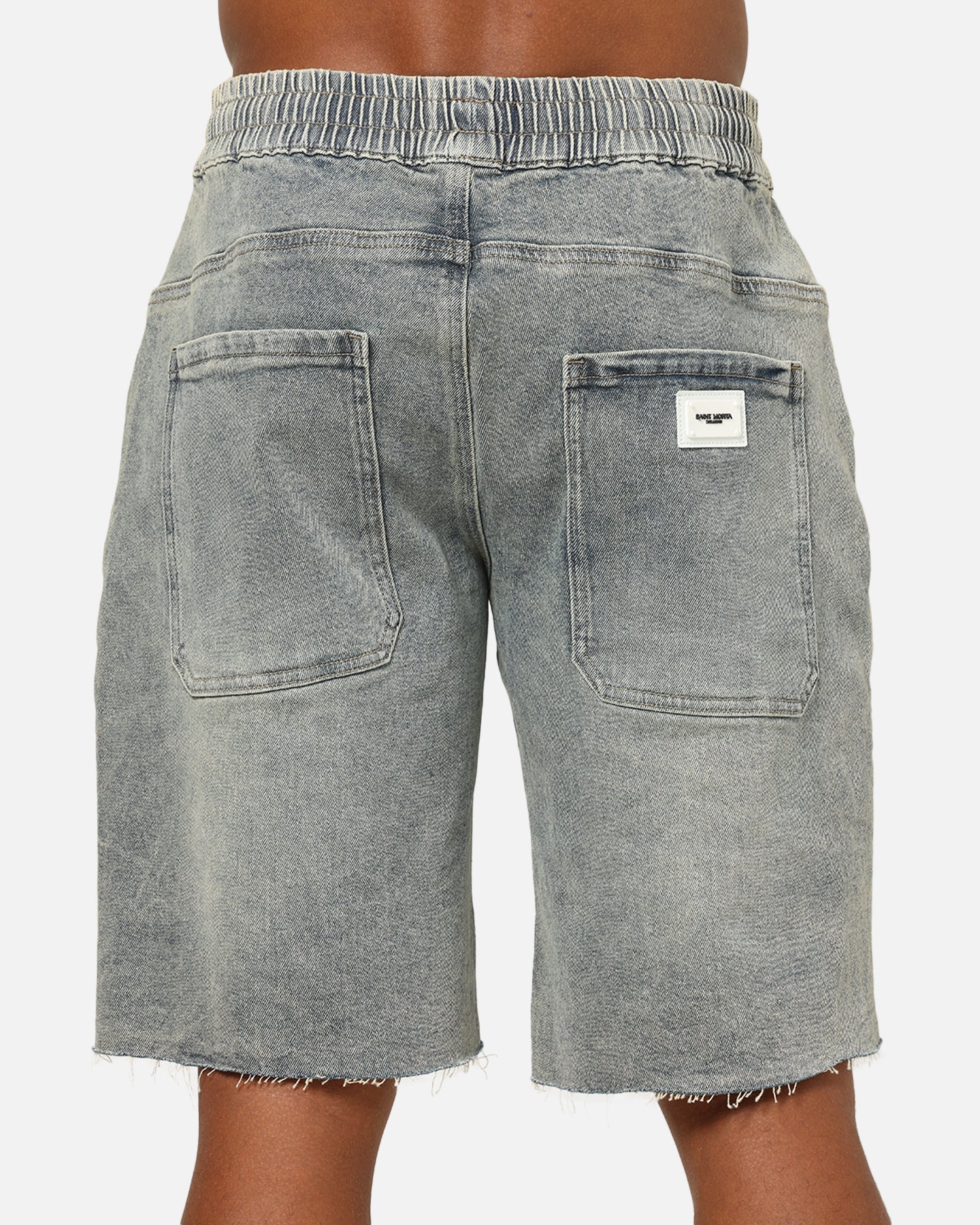 Saint Morta Annex Baggy Jorts Dirty Denim