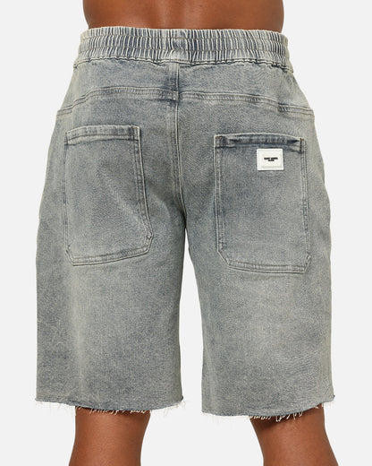 Saint Morta Annex Baggy Jorts Dirty Denim