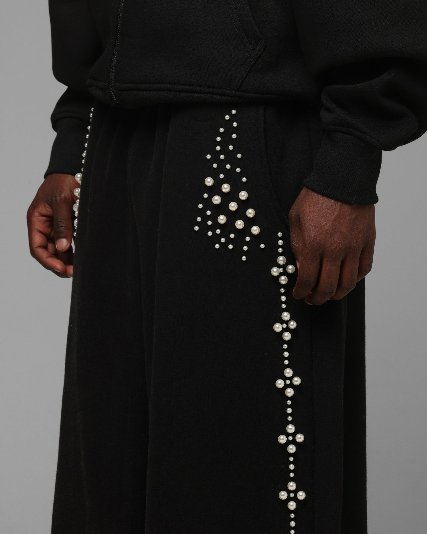 Loiter Pearl Sweatpants Black